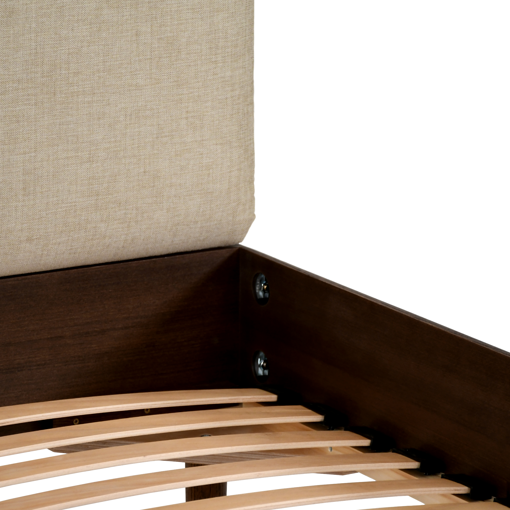 Noah Döşemeli Karyola | Koyu Meşe | 160x200 Cm