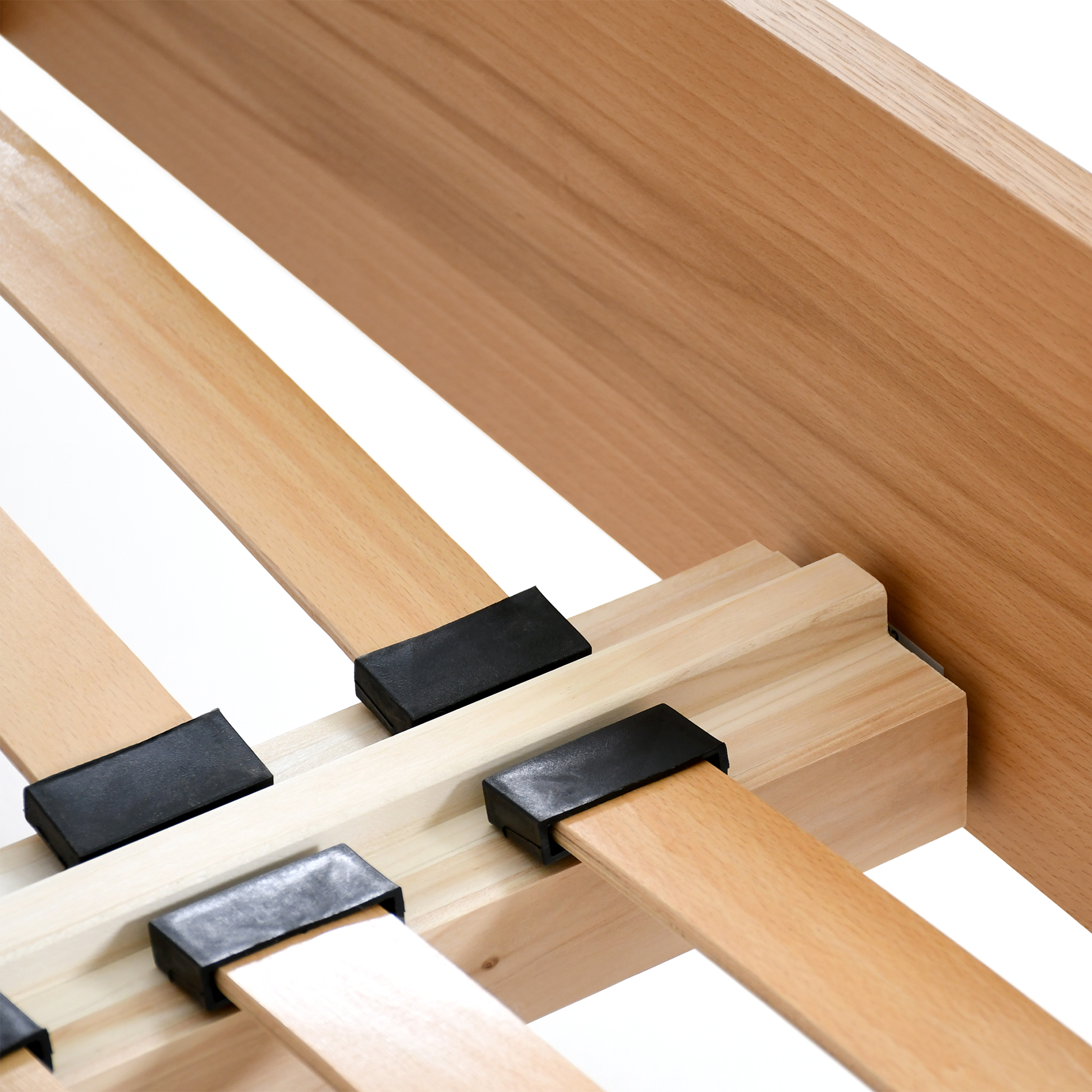 Noah Döşemeli Karyola | Natürel Meşe | 160x200 Cm