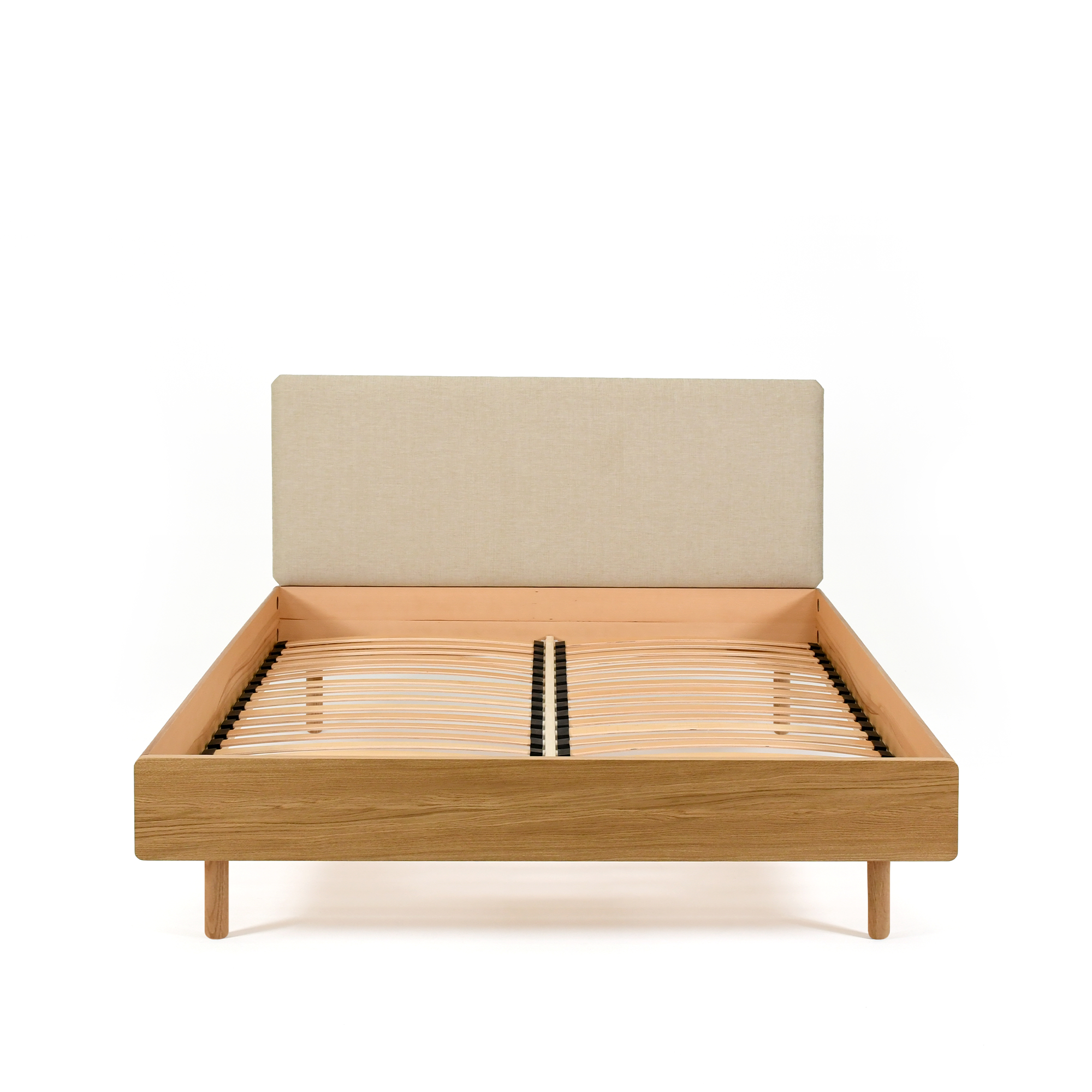 Noah Döşemeli Karyola | Natürel Meşe | 160x200 Cm