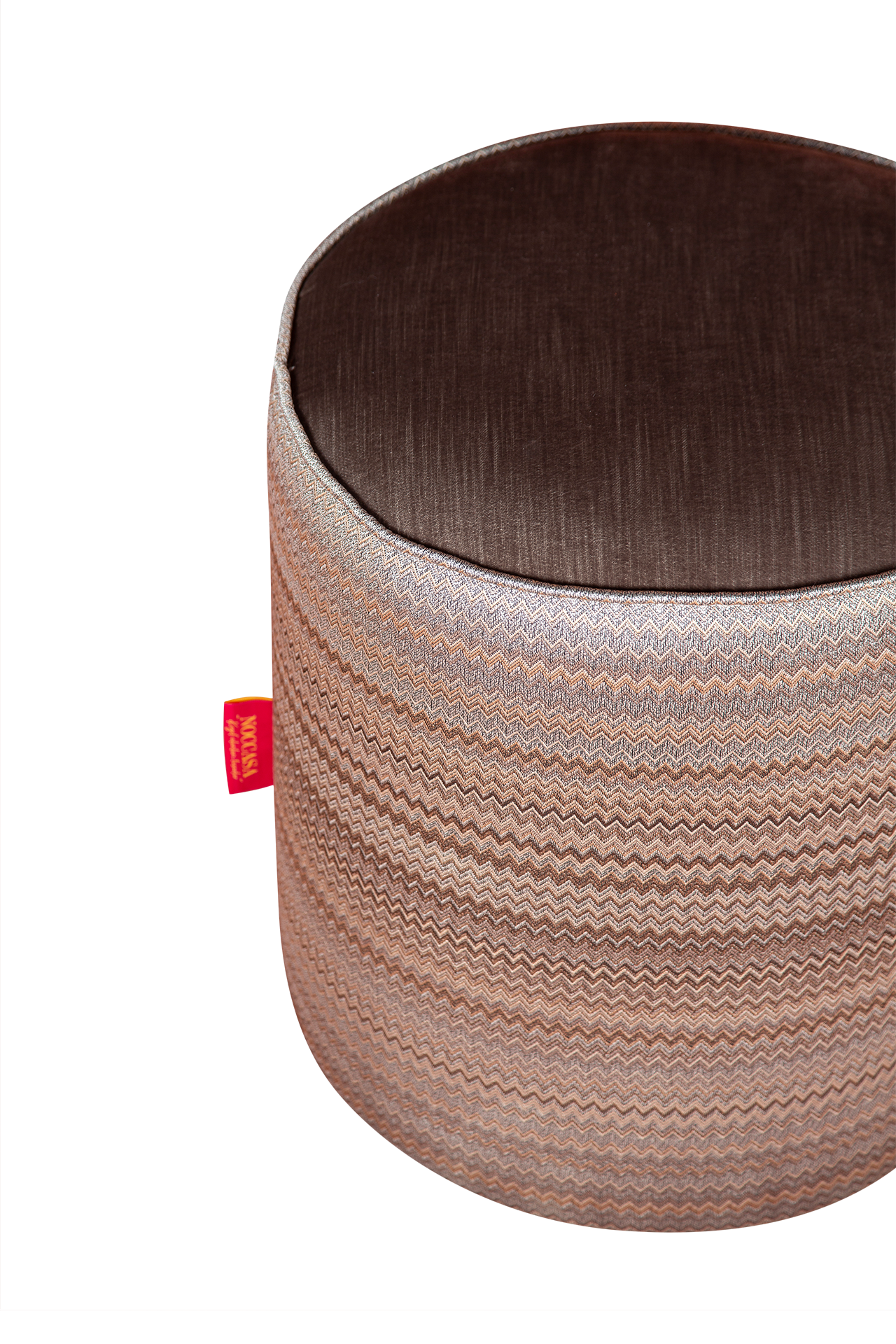 Noc Obmre Zigzag Puf Beiges & Grays