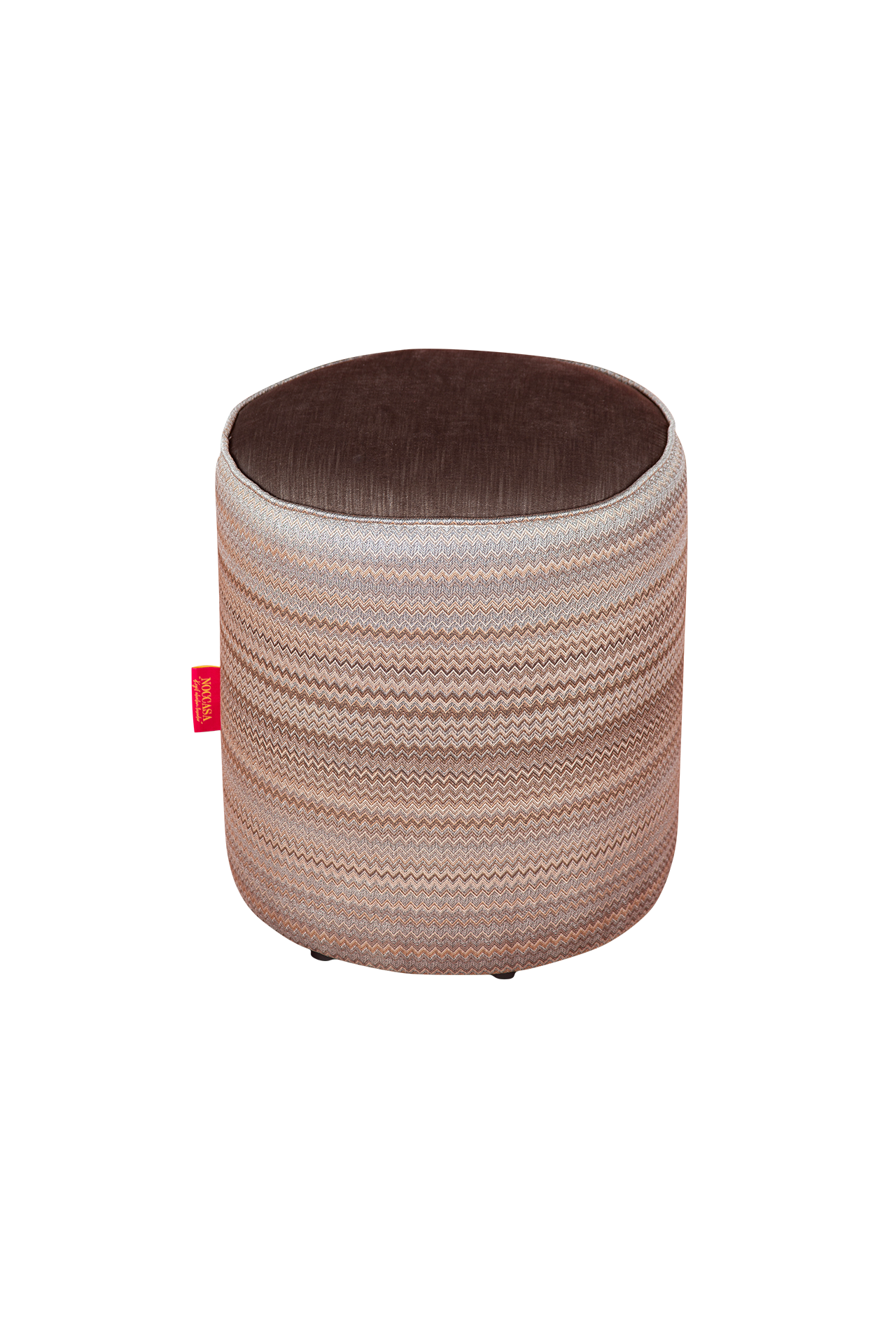 Noc Obmre Zigzag Puf Beiges & Grays