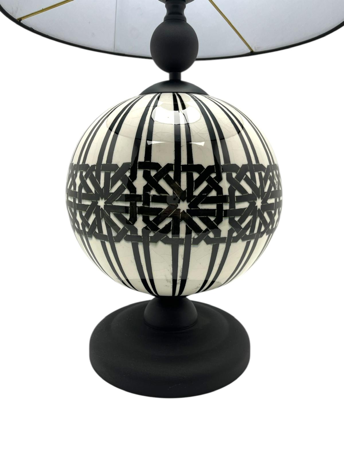 Noir Abajur-Abajur-Emel Gemici Art Studio-NowShopFun