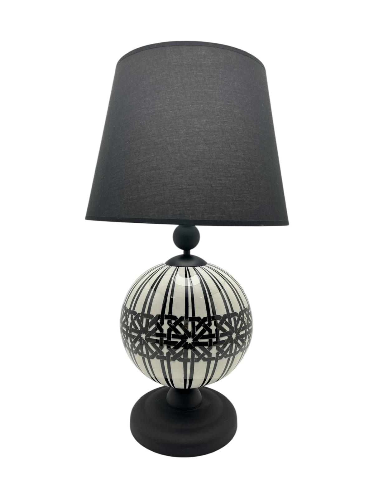 Noir Abajur-Abajur-Emel Gemici Art Studio-NowShopFun
