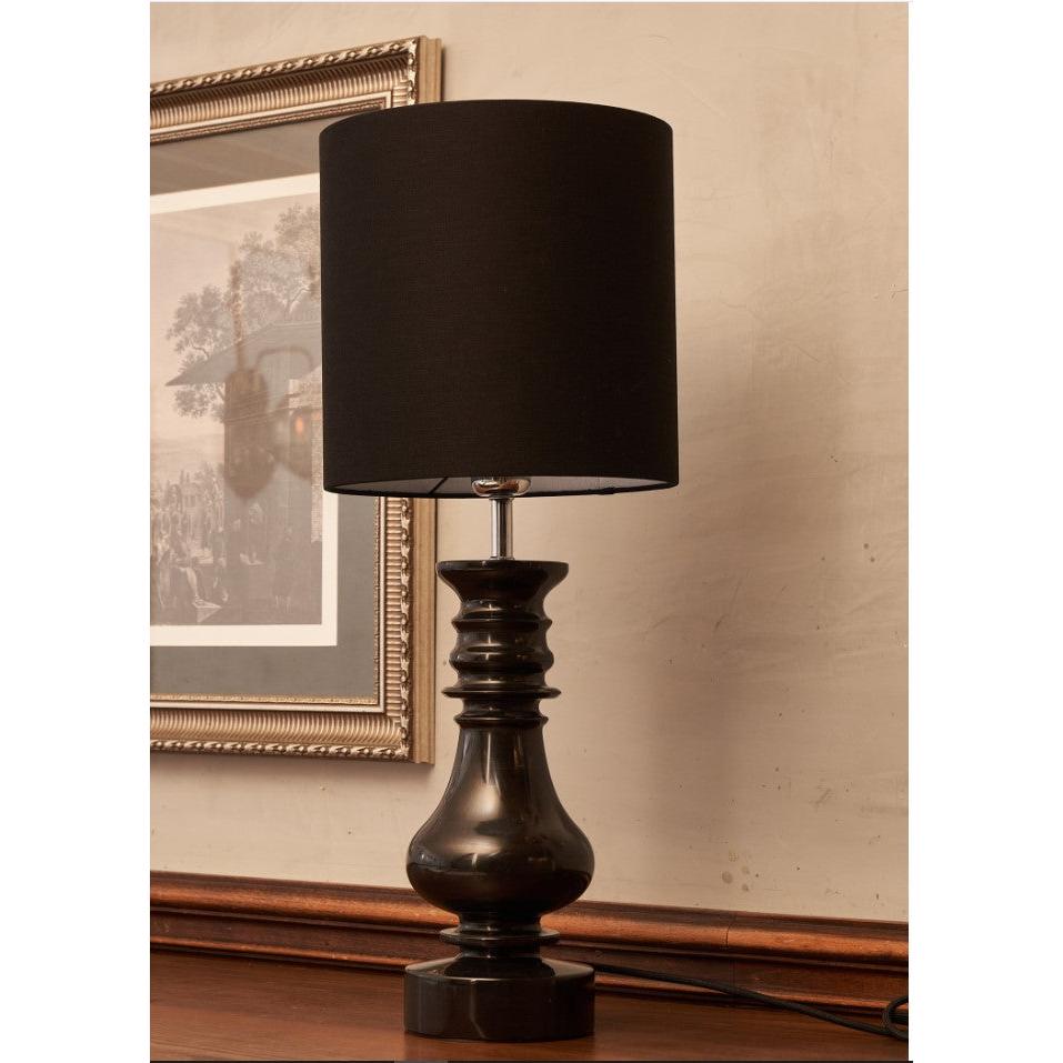 Noir Toro Mermer Abajur