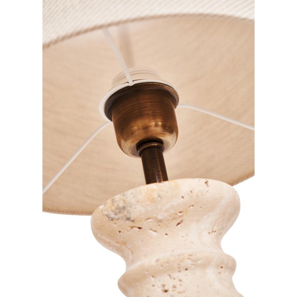 Noir Vertino Mermer Abajur