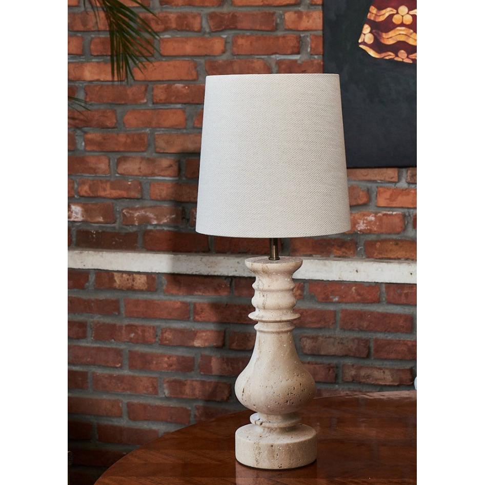 Noir Vertino Mermer Abajur