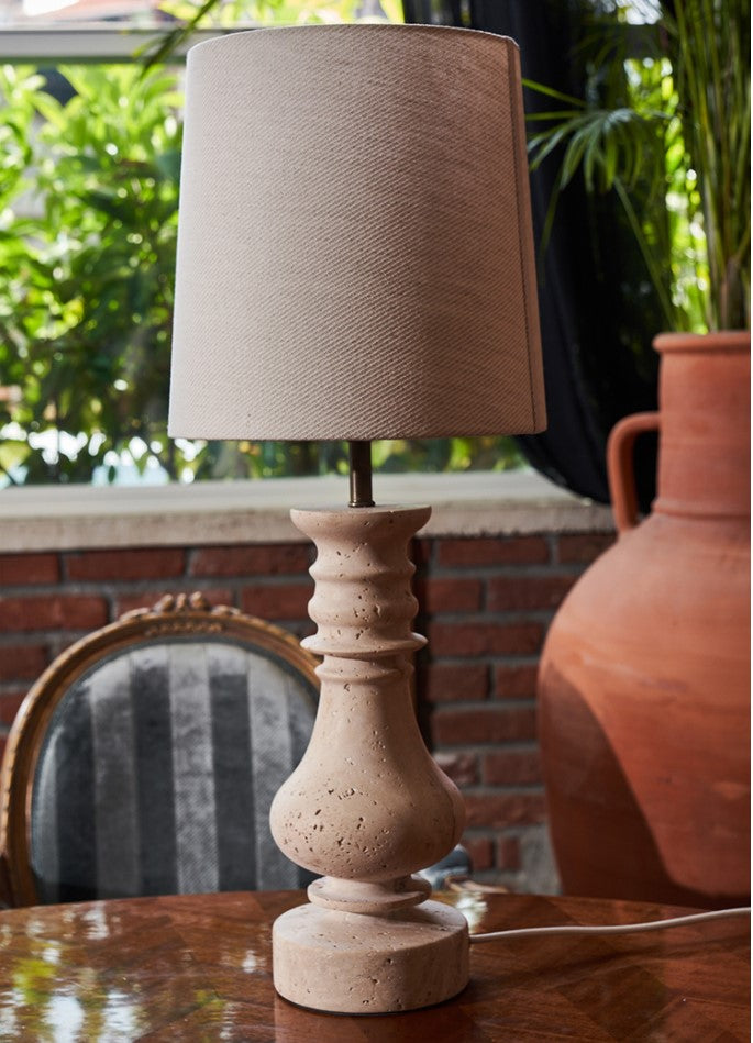 Noir Vertino Marble Lampshade