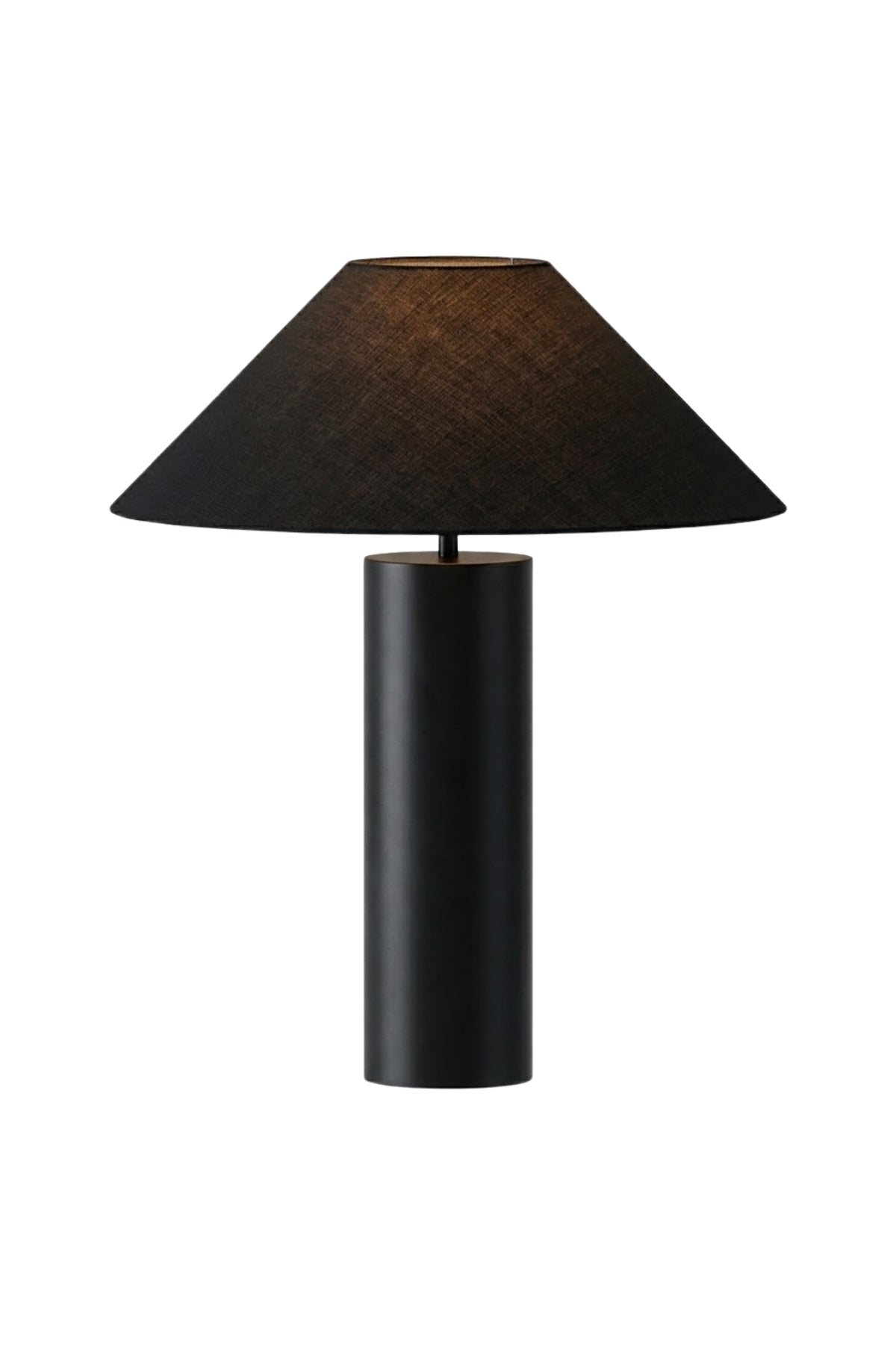 Nolvira Modern Minimalist Silindir Masa Lambası-Masa Lambası-Ronisu Aydınlatma-Siyah-NowShopFun