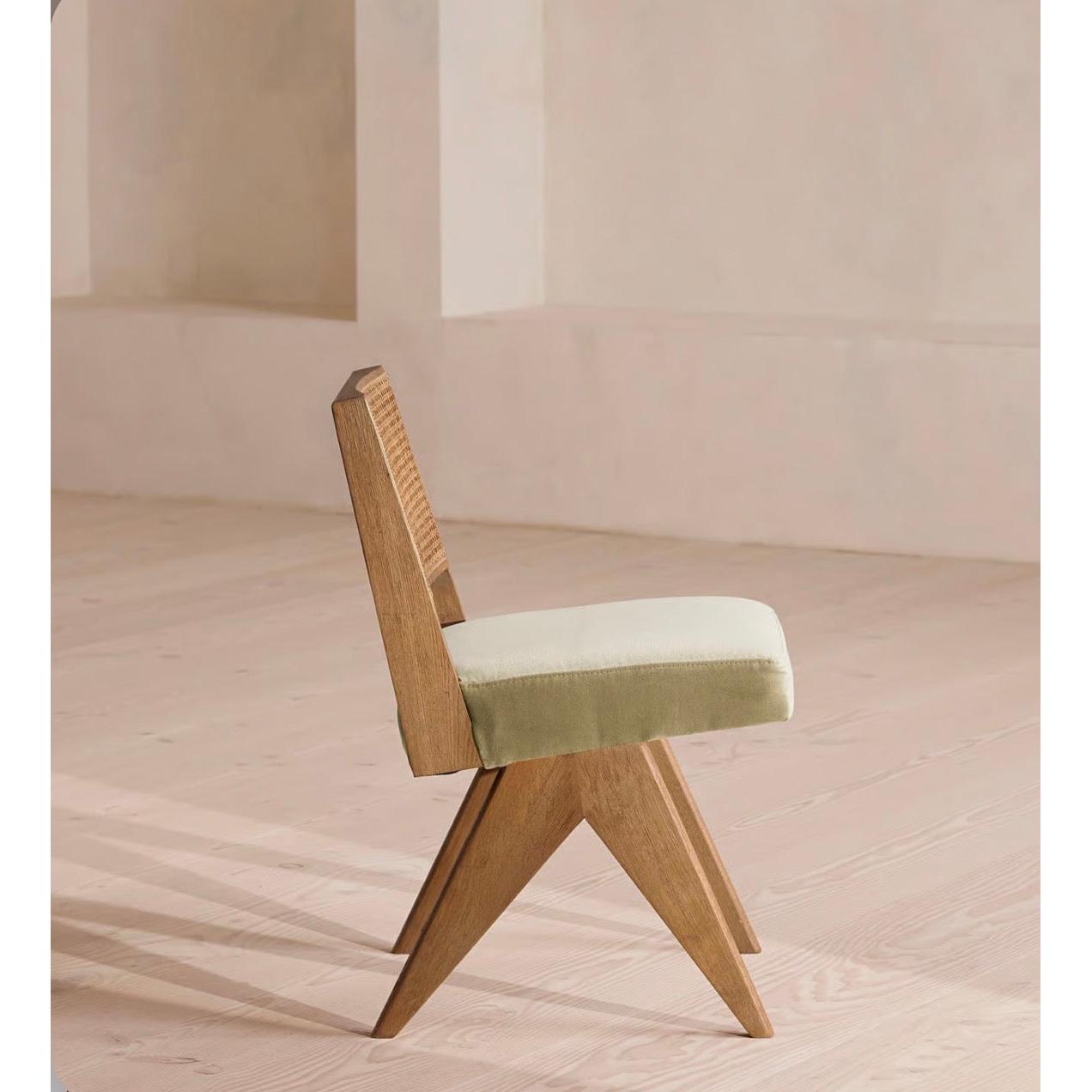 Nora Ahşap Hazeranlı Sandalye