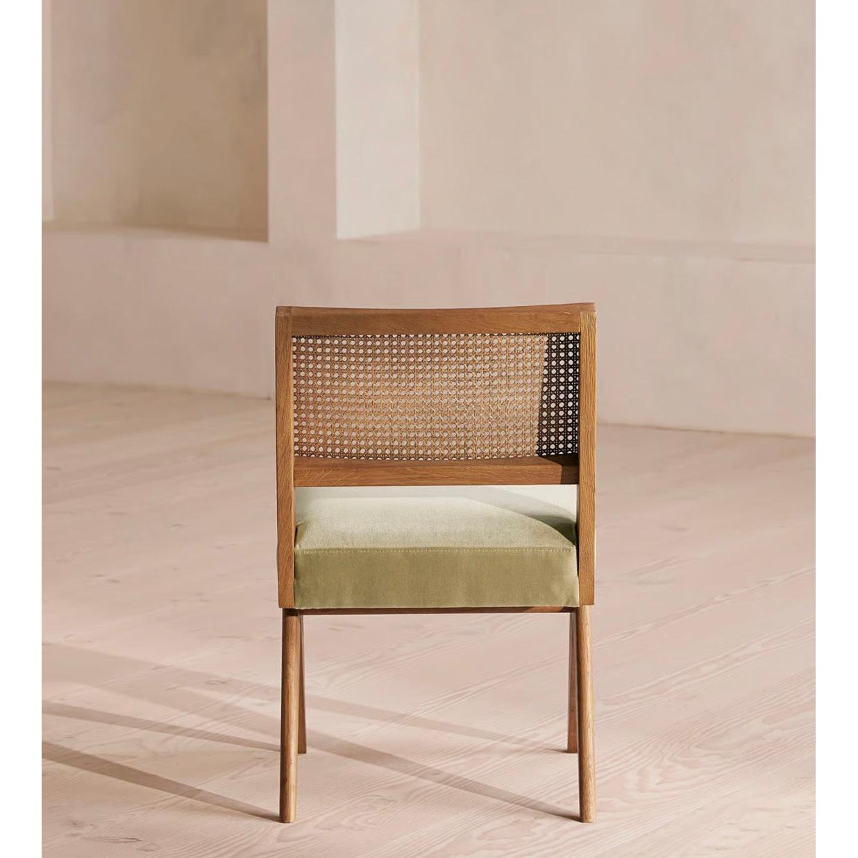 Nora Ahşap Hazeranlı Sandalye