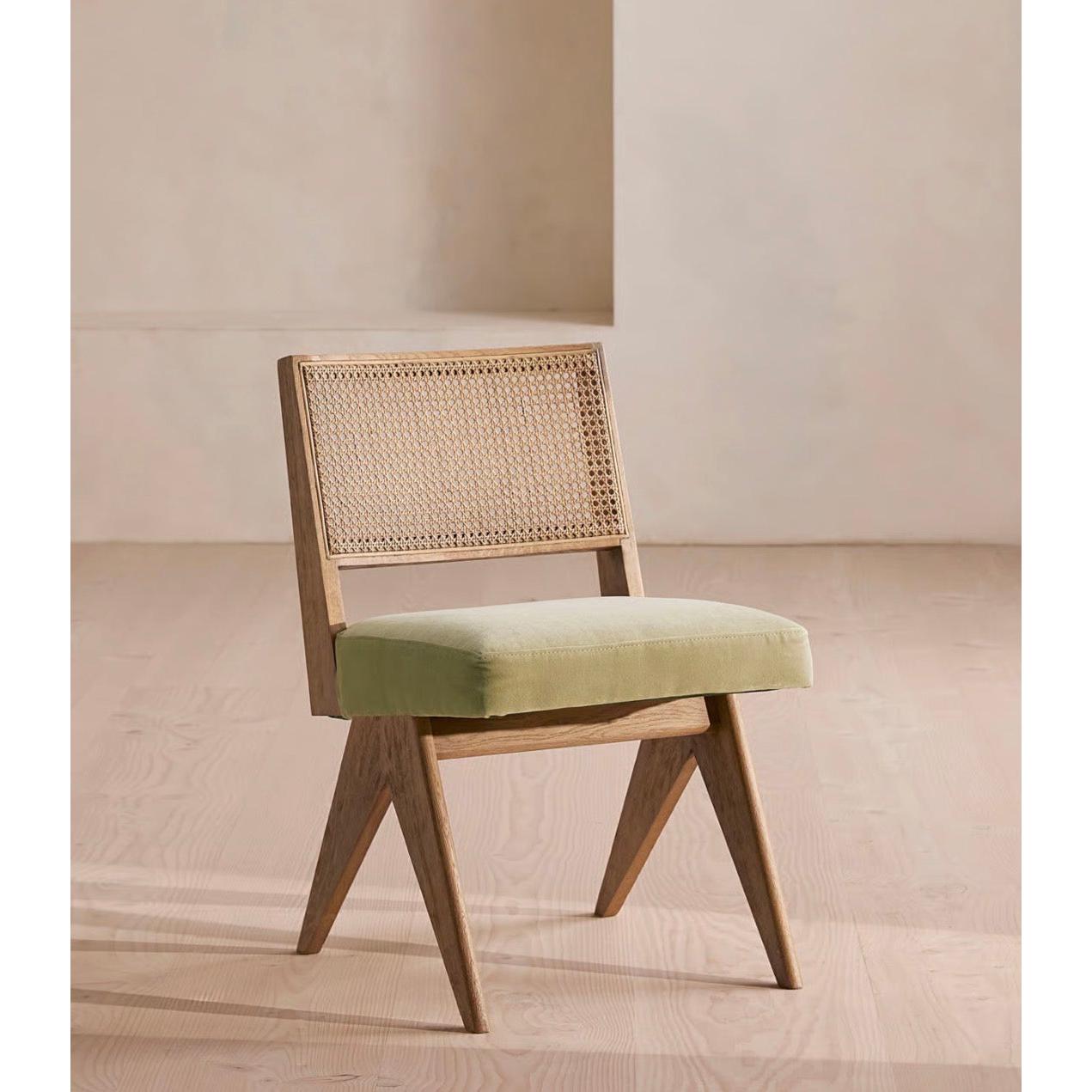 Nora Ahşap Hazeranlı Sandalye