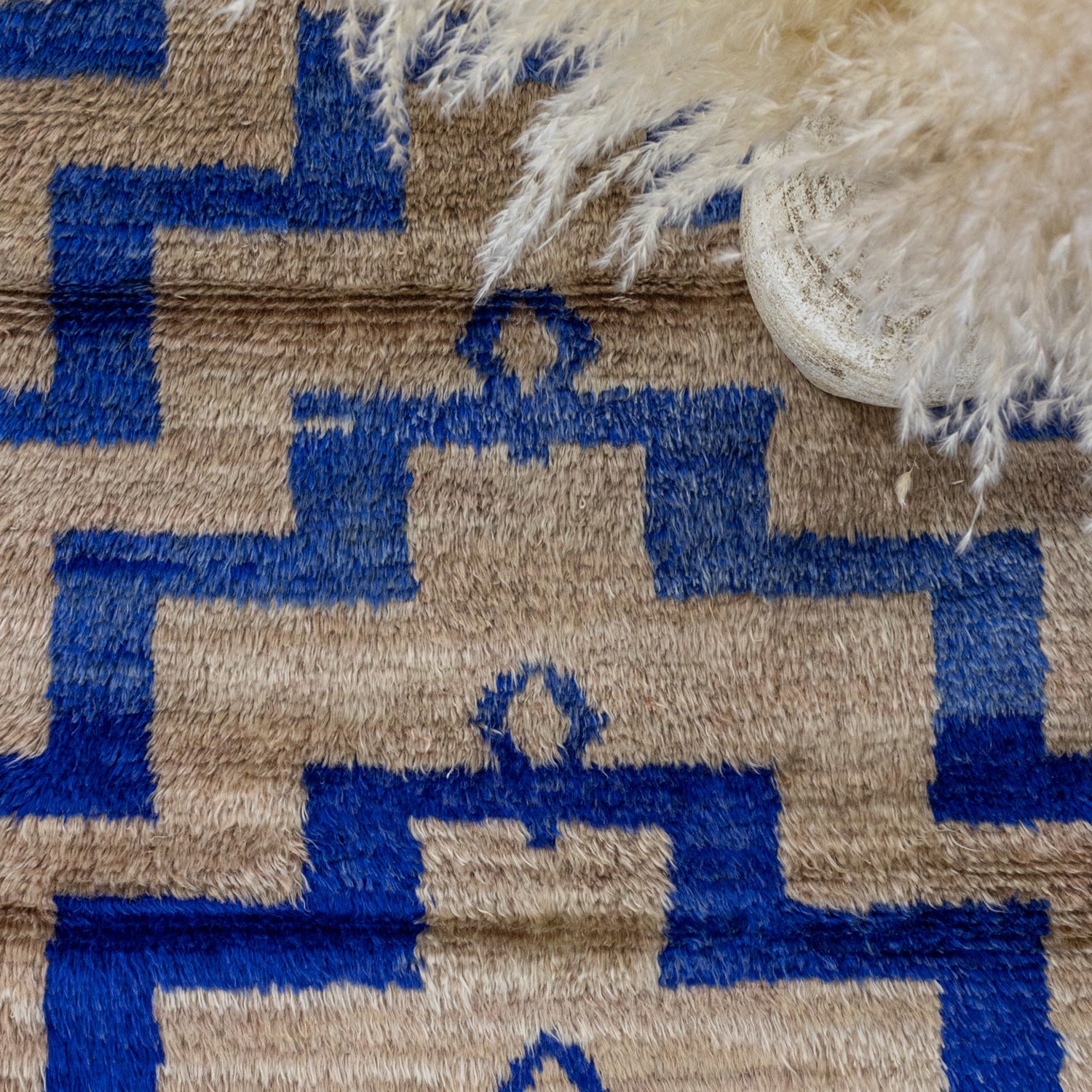 Norcis Shaggy Tarzı El Dokuma Halı 122x180 cm