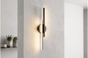 Nordik Line — 2×30 cm Çift Kollu Kumandalı LED Duvar Apliği