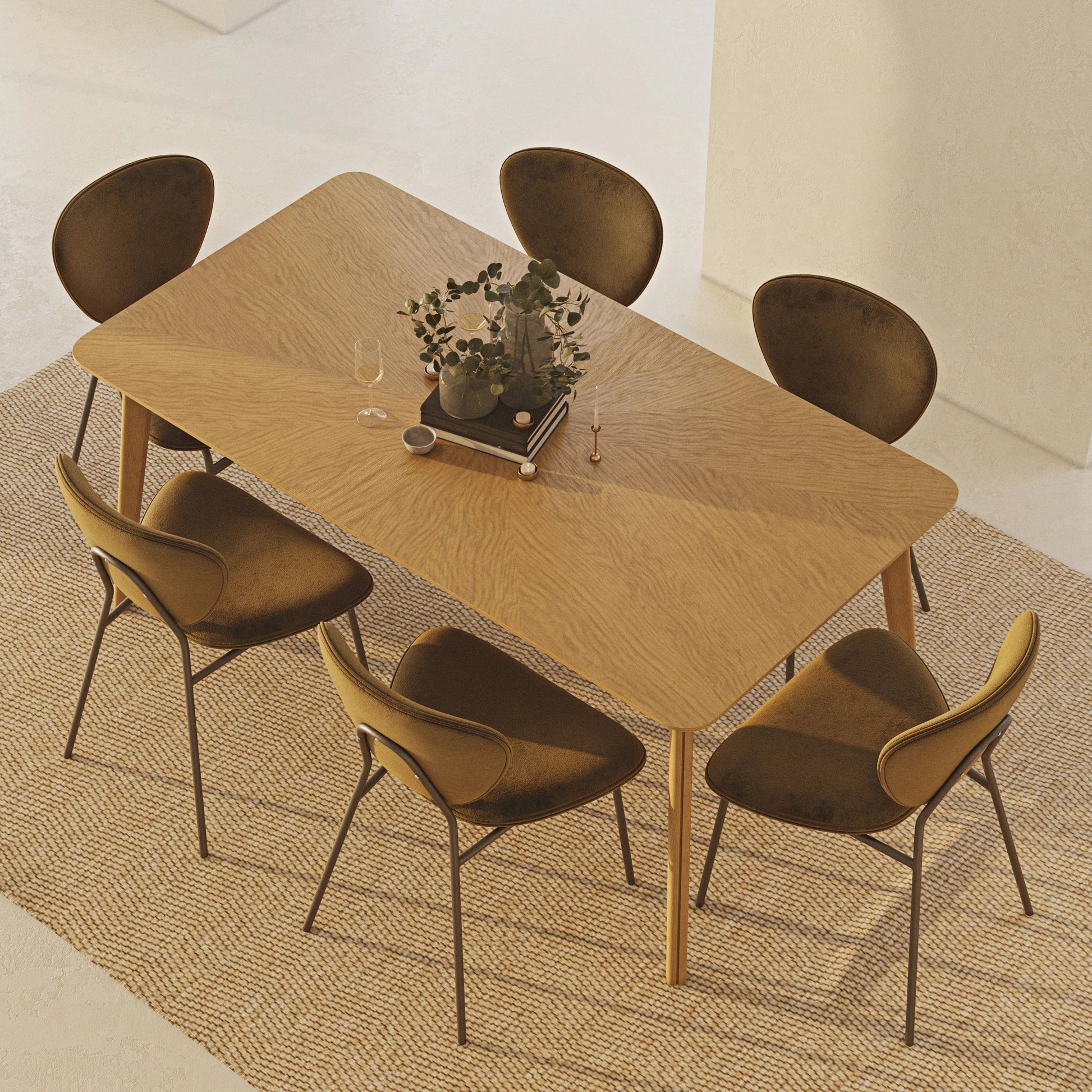 Norge Yemek Masası 90X170