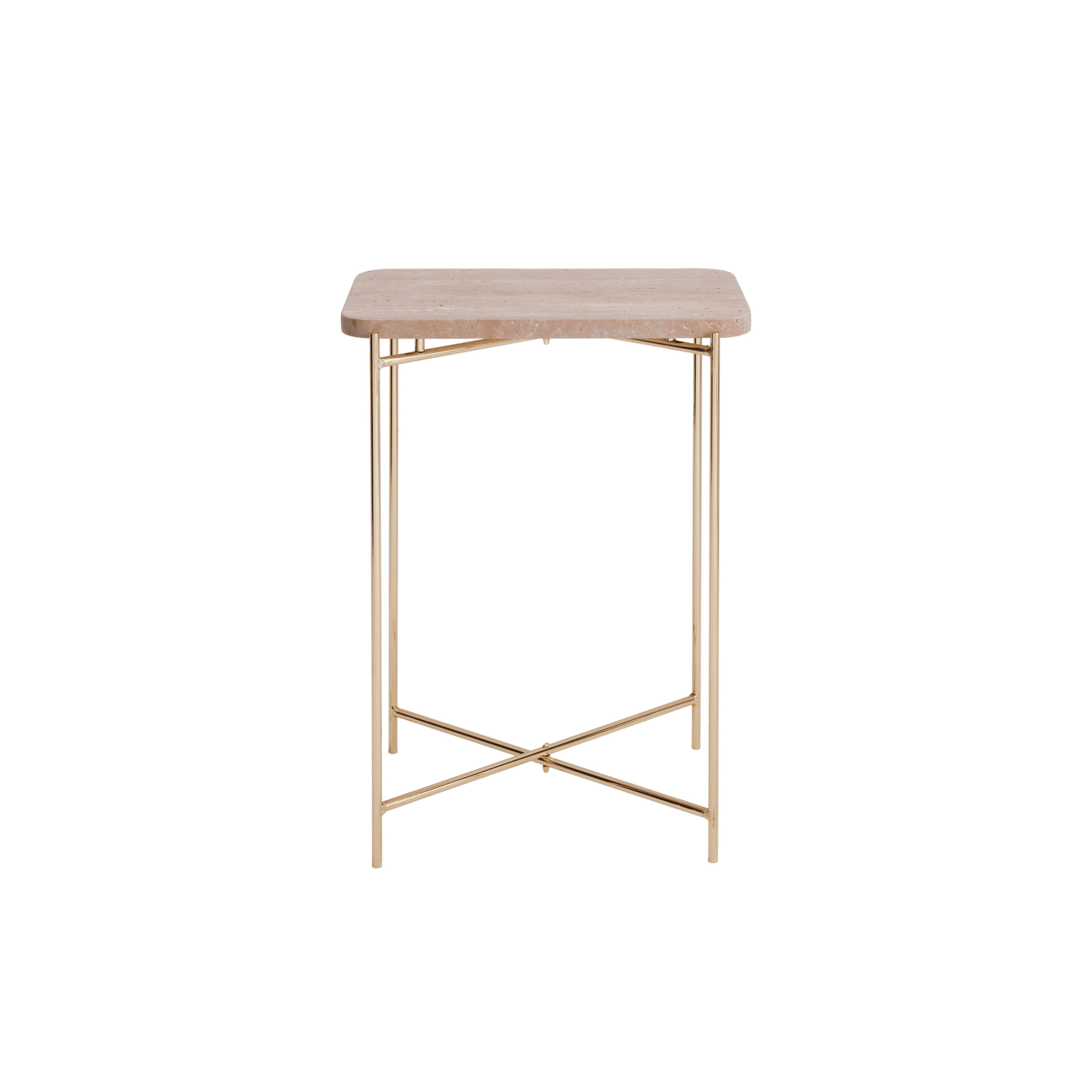 Nova Traverten Yan Sehpa-Sehpa-Marmony Concept-gold-NowShopFun
