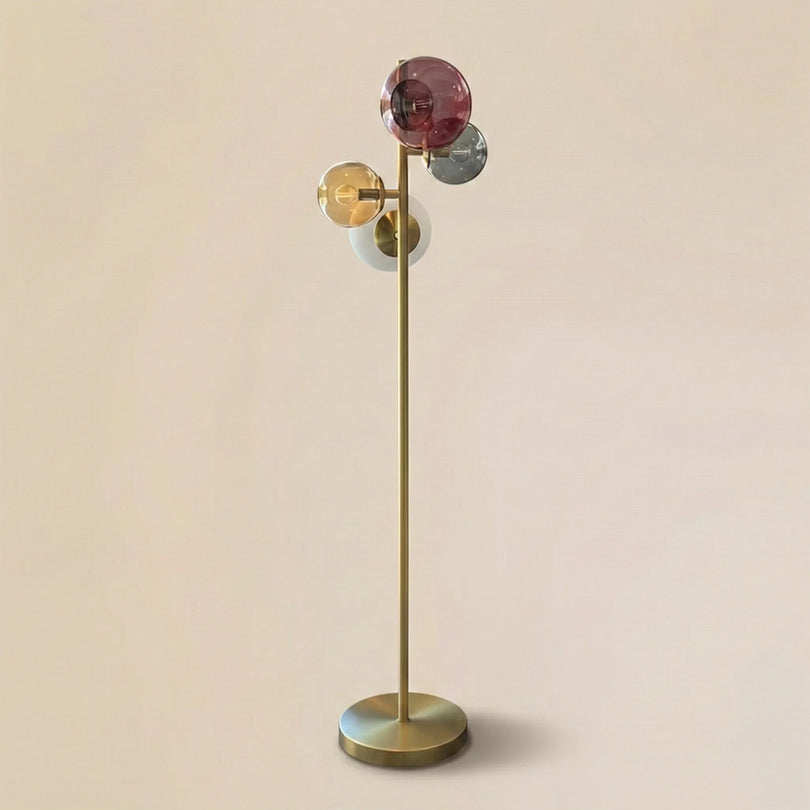 Floral Lambader Multicolour — Metanoya Lighting