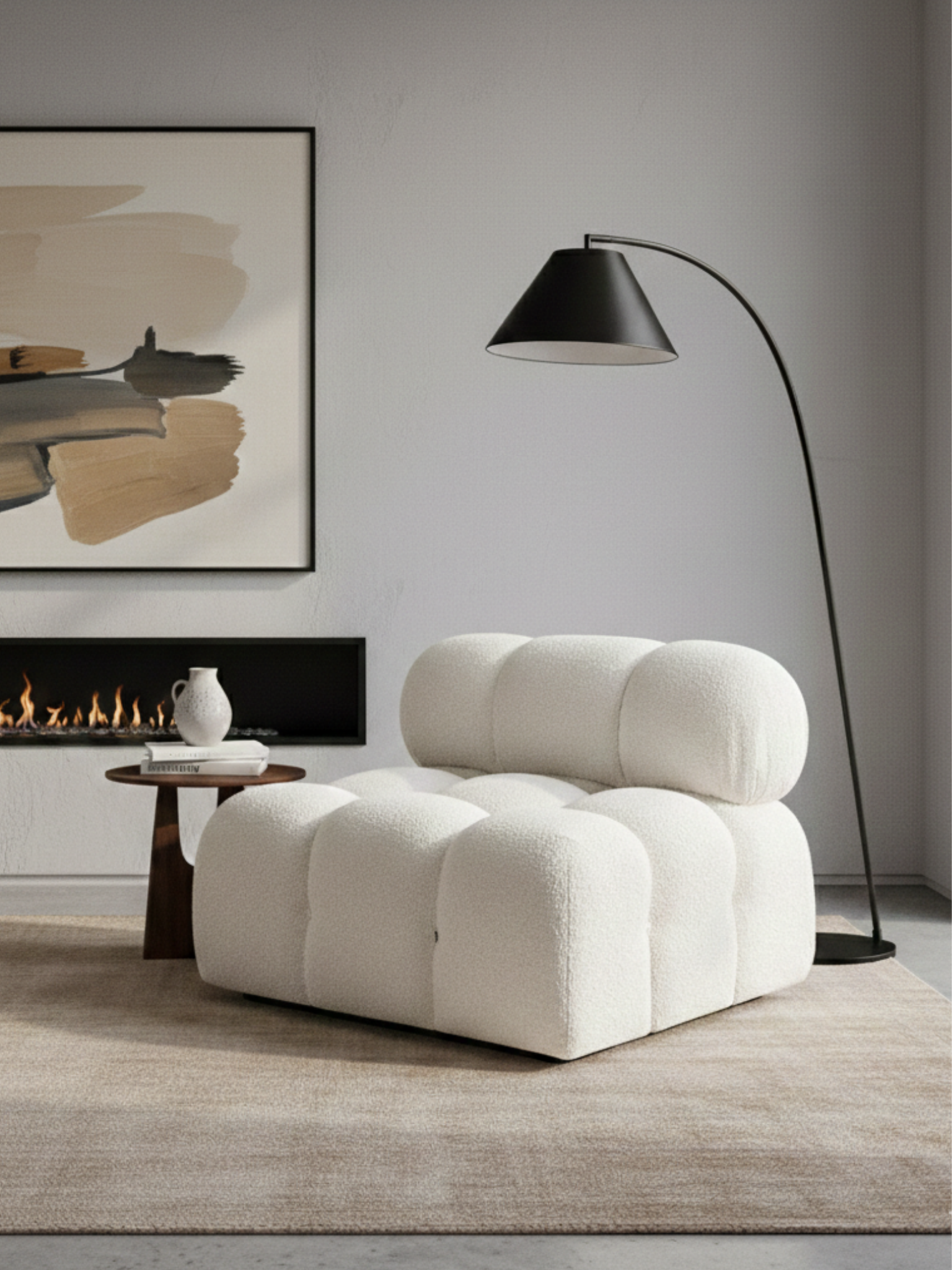Nuvola Berjer-Berjer-Semya Home-beyaz-NowShopFun