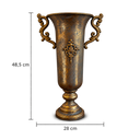 Trofeo Kulplu Bronz Metal Vazo