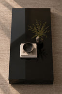 Obsidian Low Table Siyah Orta Sehpa