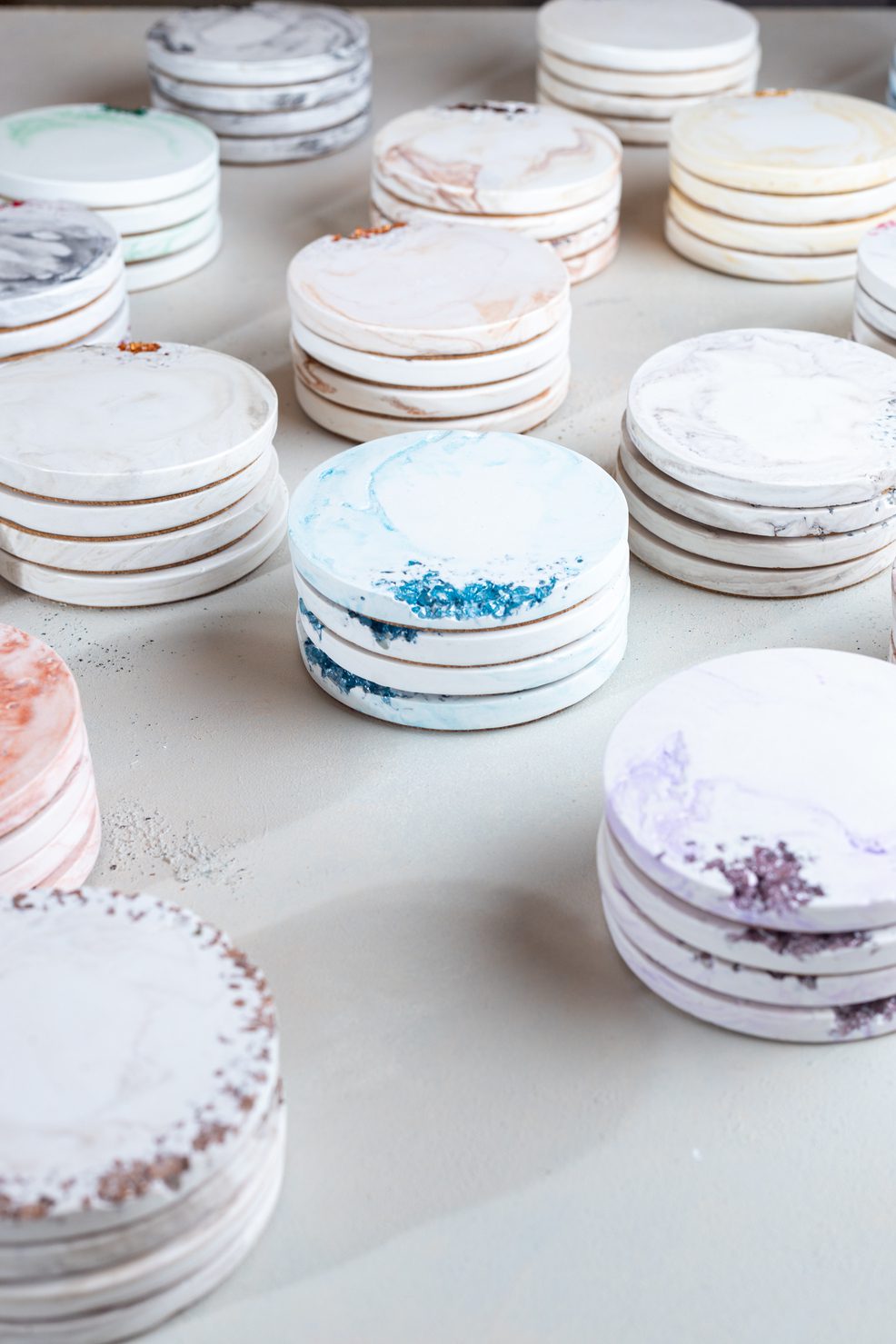 Ocean Wave Bardak Altlıkları