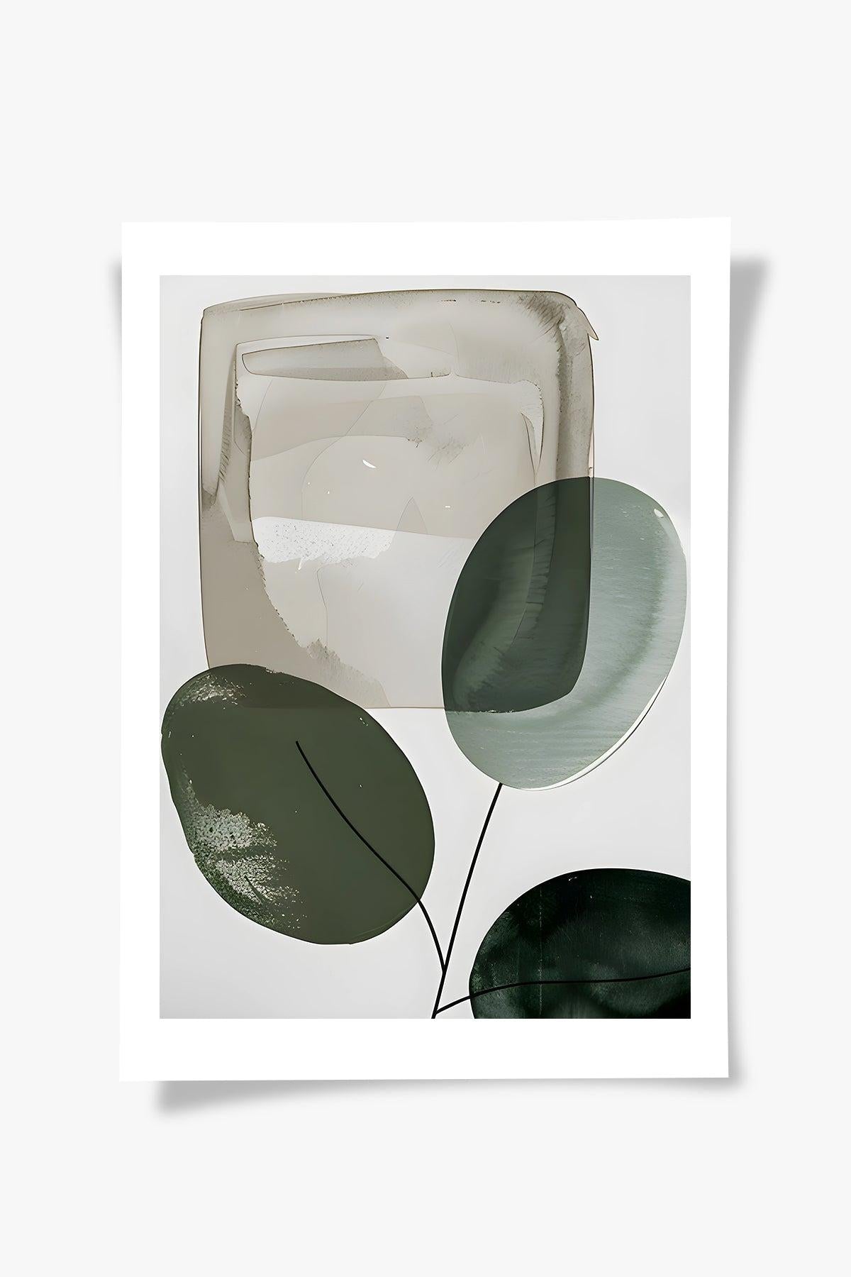 Leafance Soyut Baskı