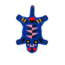 Oggian Blue Panter Büyük Boy Halı (128cm x 200cm)