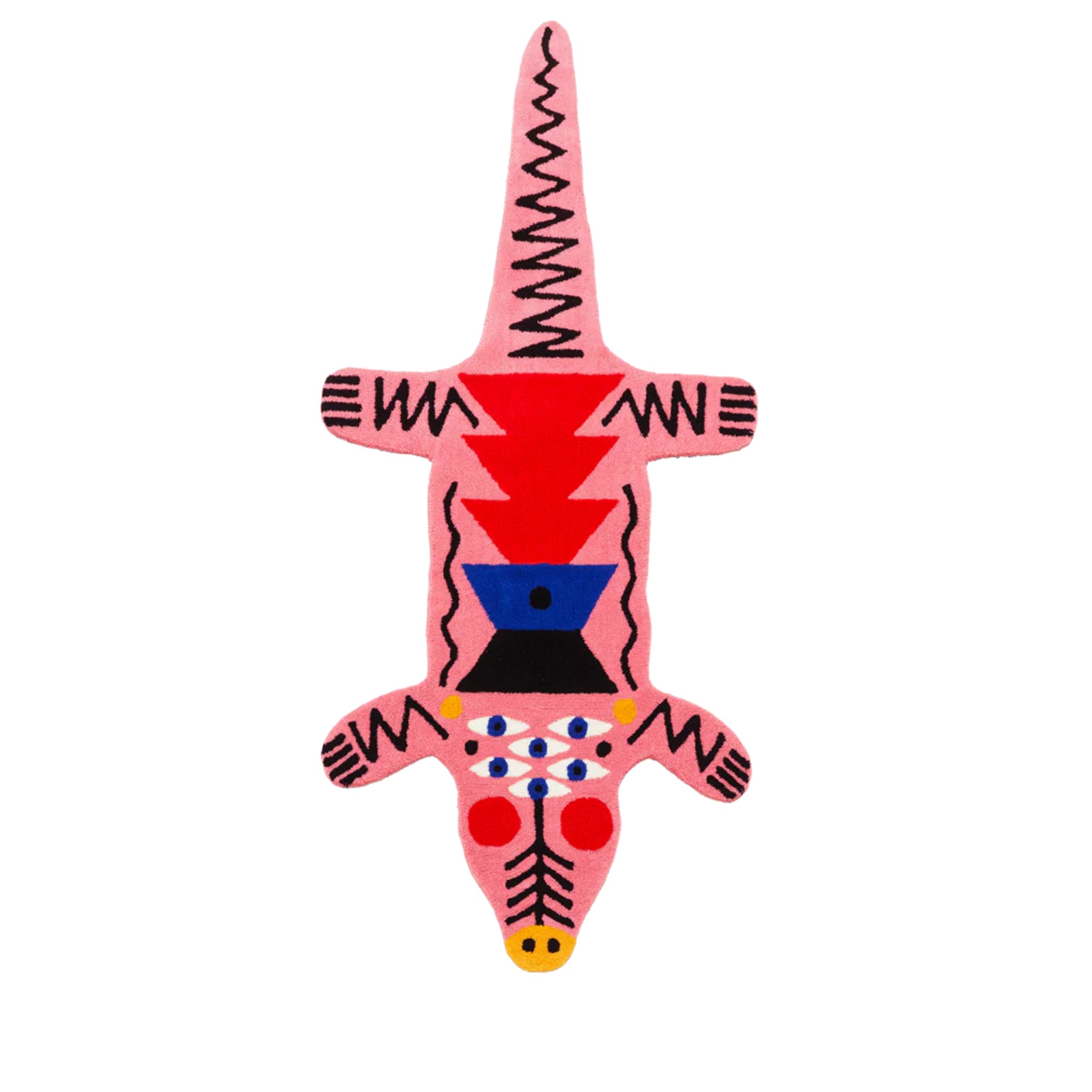 Oggian Crocopink Büyük Boy Halı (97cm x 220cm)
