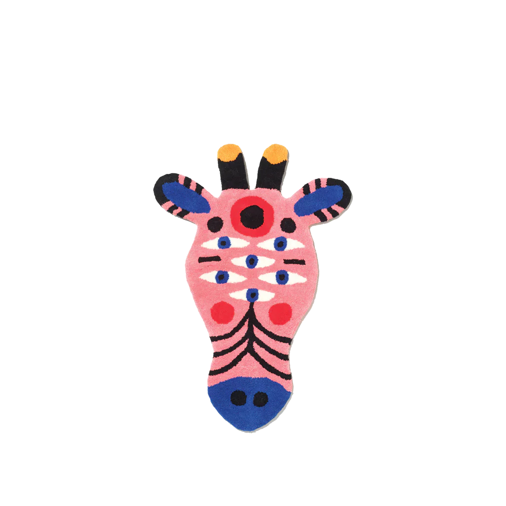 Oggian Zürafa Başı Halı-Kilim & Halı-Qeeboo-NowShopFun