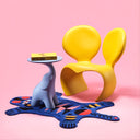 Oggian Blue Panter Orta Boy Halı (96cm X 150cm)