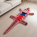 Oggian Crocopink Büyük Boy Halı (97cm X 220cm)