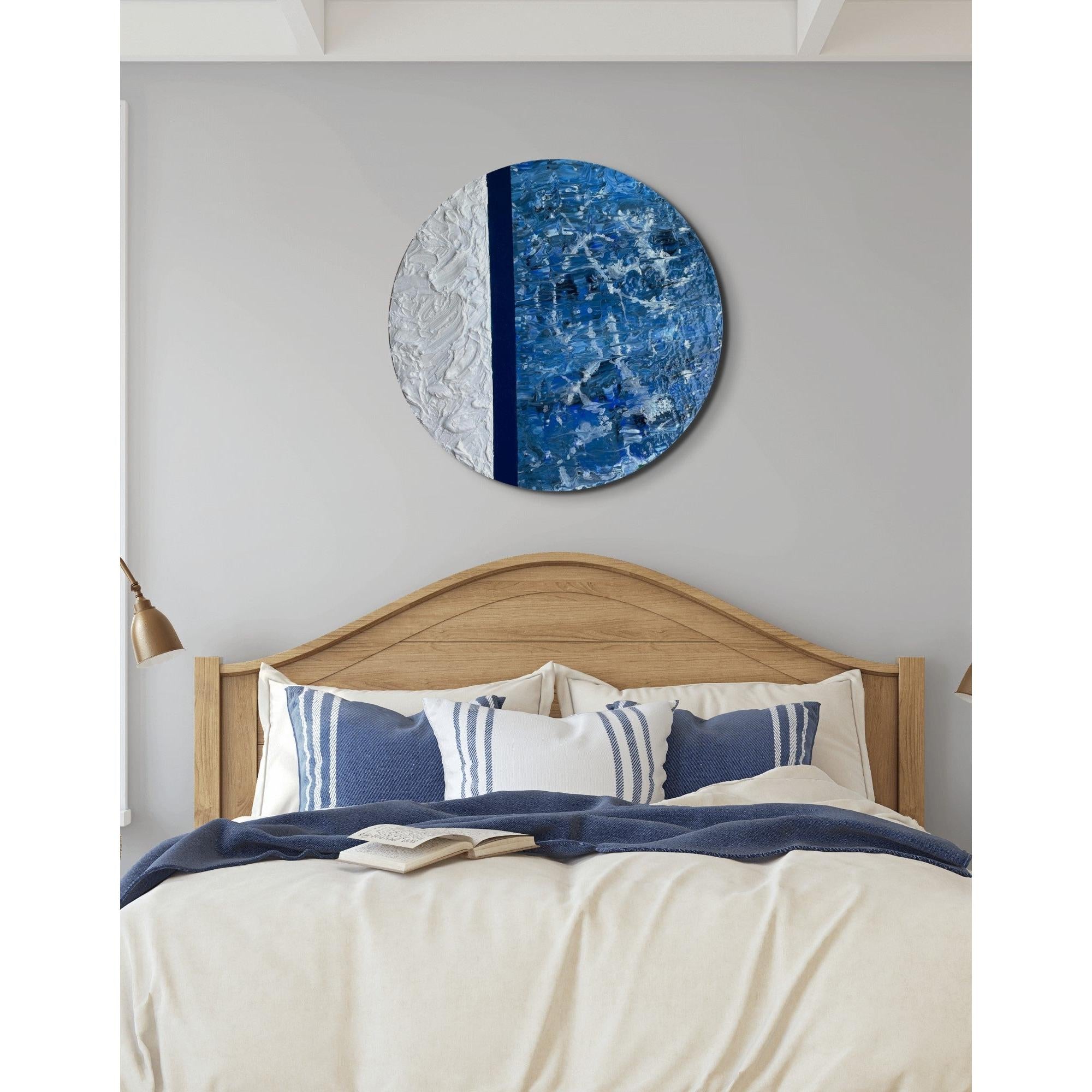 Okyanus Nefesi - Soyut Tablo-Tablo-Ebru Sayer Art & Design-NowShopFun