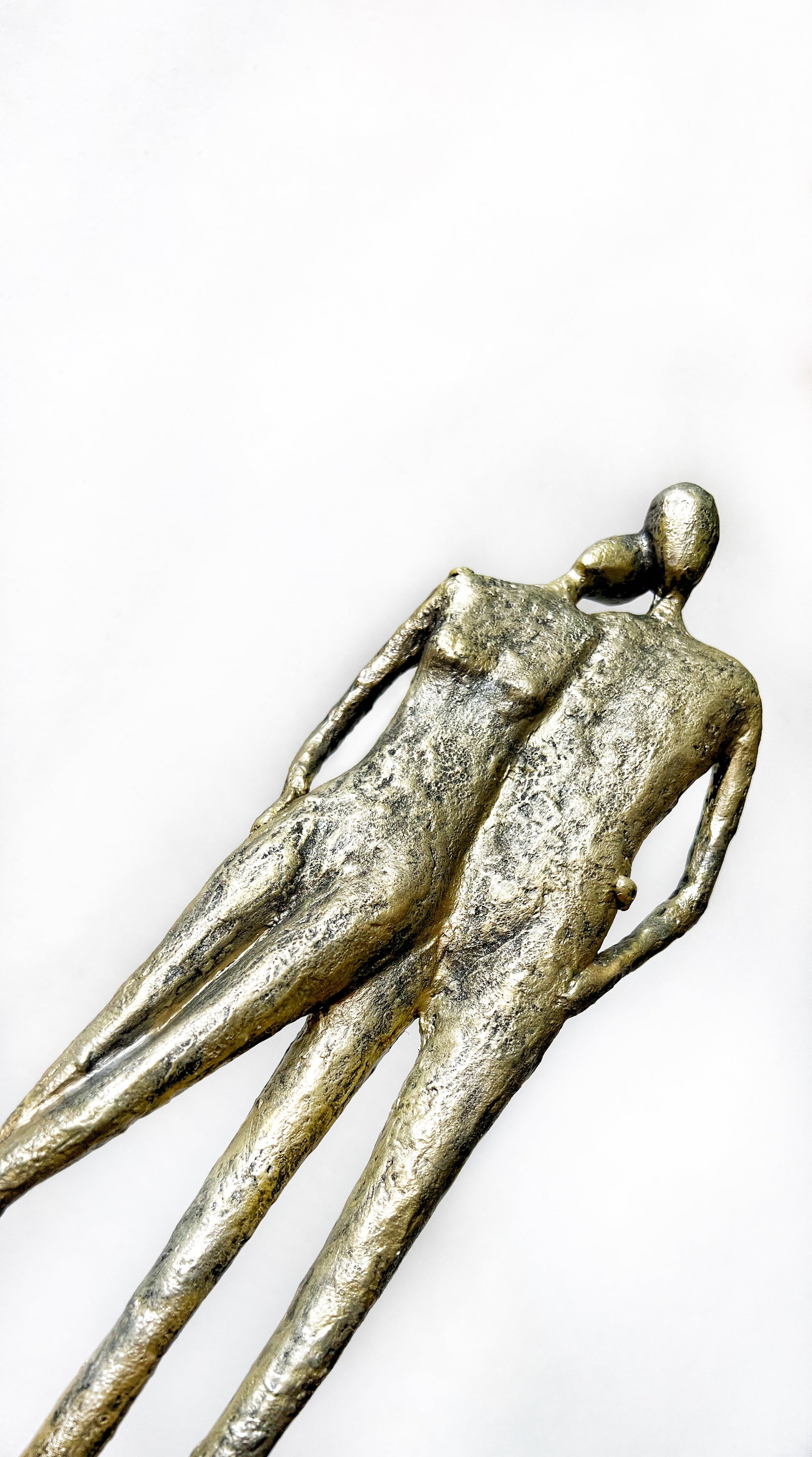 Omuz Omuza Heykel-Heykel-B’art Desing-Champagne-NowShopFun