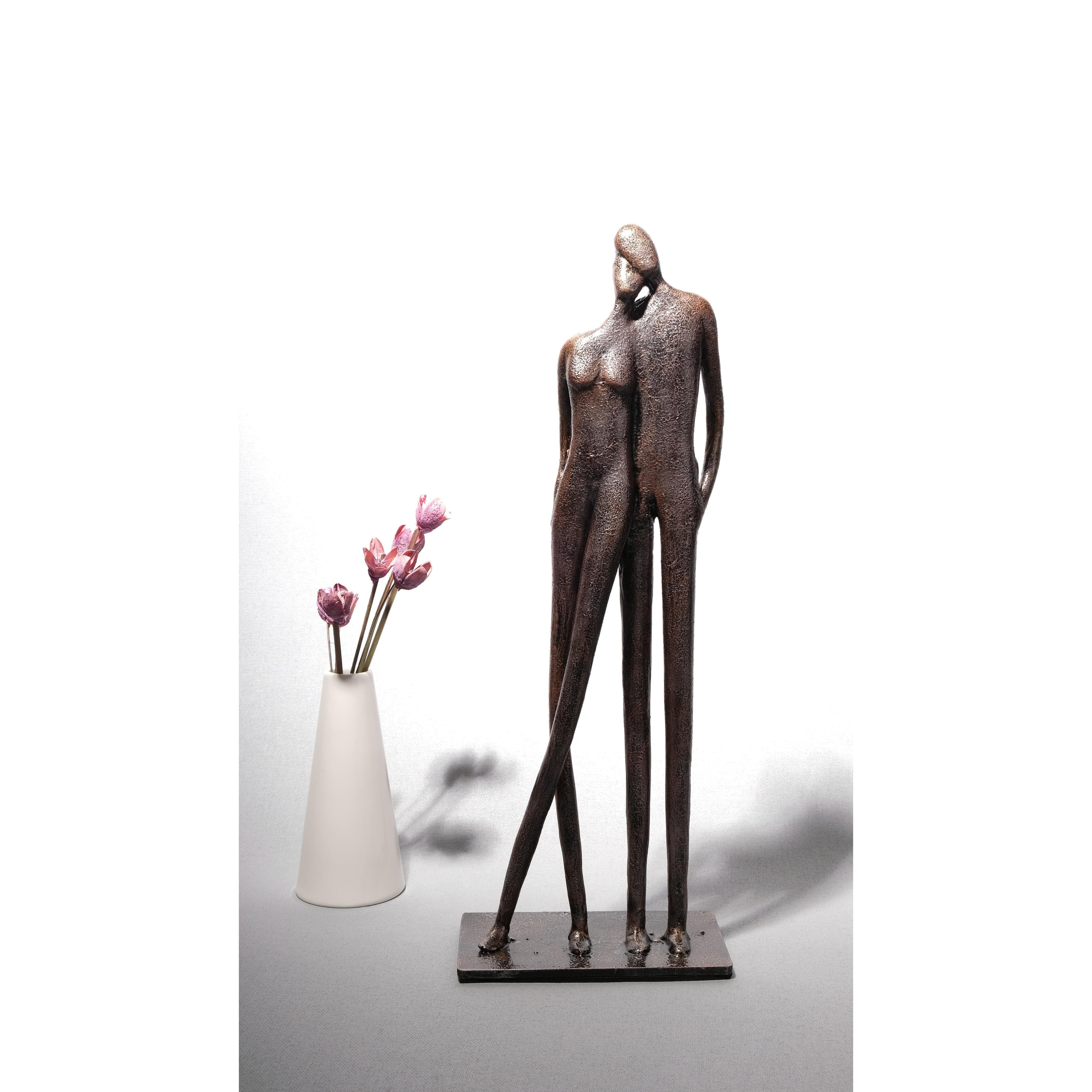 Omuz Omuza Heykel-Heykel-B’art Desing-Bronz-NowShopFun