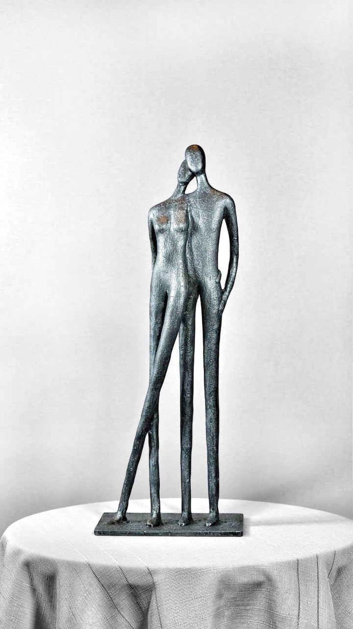 Omuz Omuza Heykel-Heykel-B’art Desing-Silver-NowShopFun