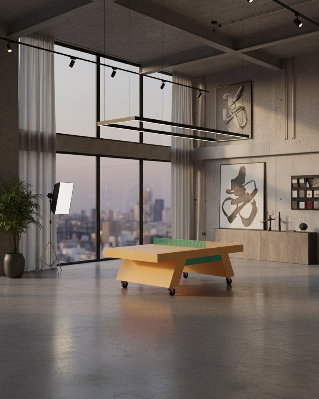 Onn Bounce - Tasarım Çekmeceli Masa Tenisi Masası