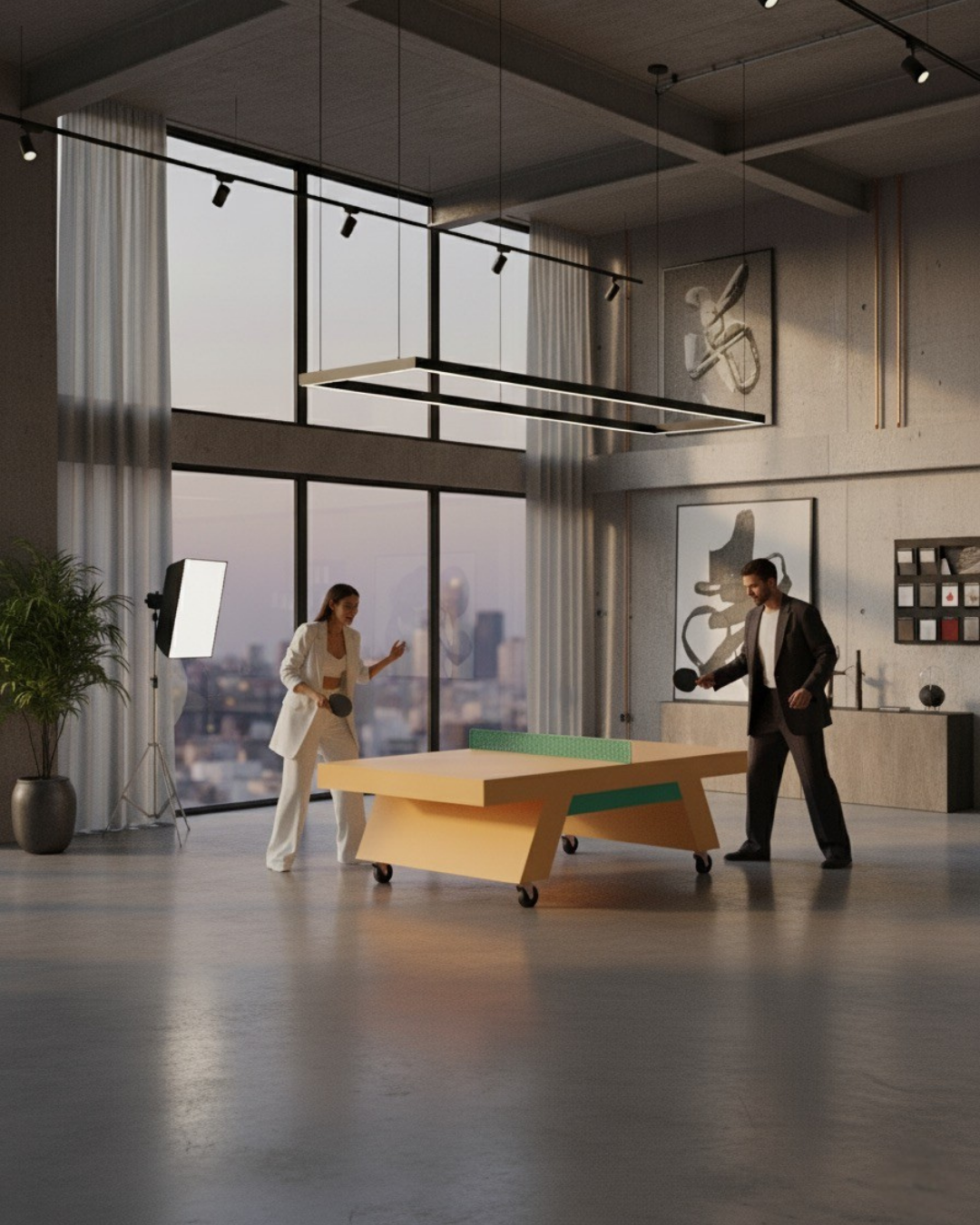 Onn Bounce - Tasarım Çekmeceli Masa Tenisi Masası