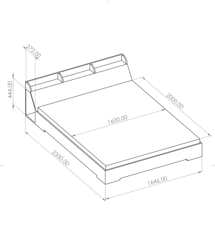 Onn Burrow - Evcil Hayvan Paylaşımlı Çift Kişilik Karyola