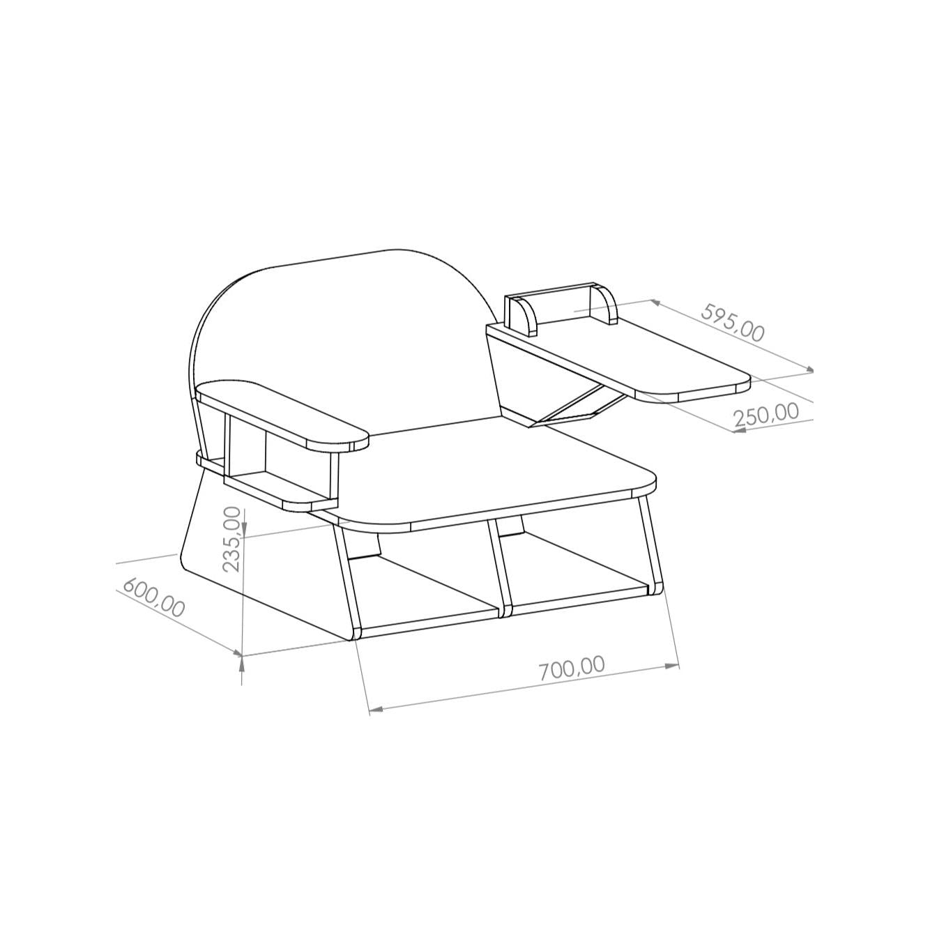 Nest - Tekli Çalışma Ve Kitap Koltuğu