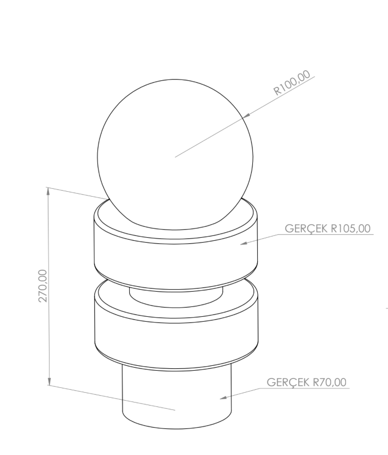 Dott Özel Tasarım Masa Lambası