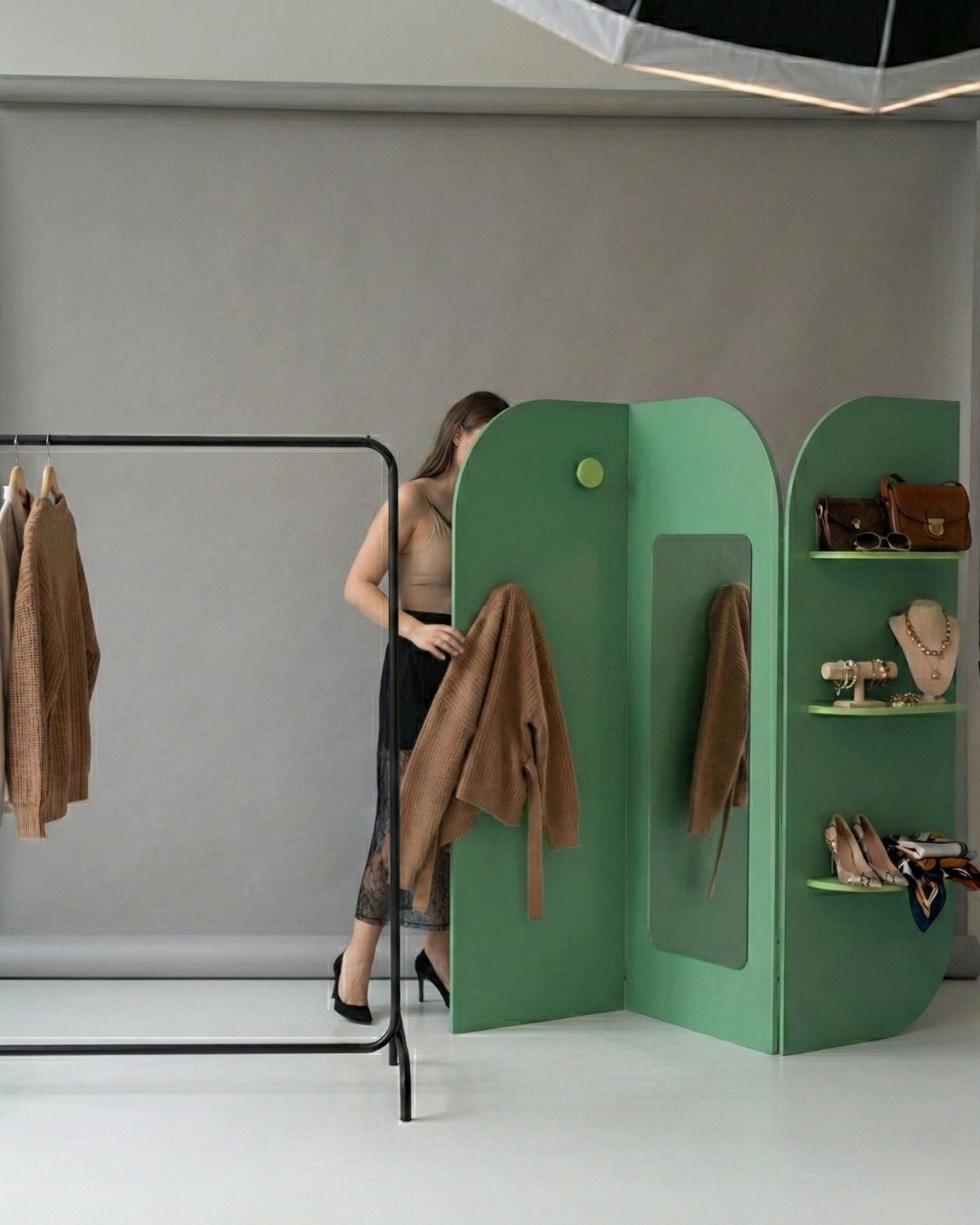 Flip - Tasarım Aynalı Paravan