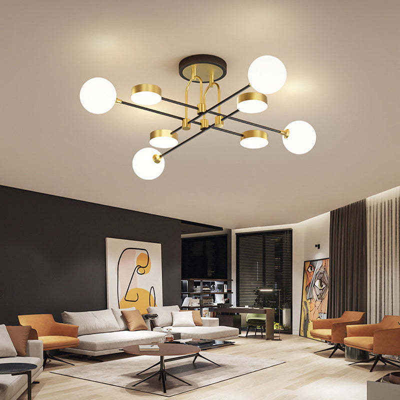 Opal Camlı Led Avize