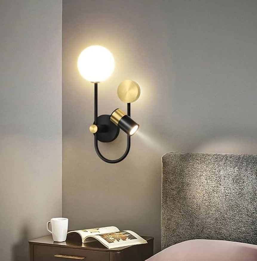 Opal Camlı Ledli Tasarım Aplik