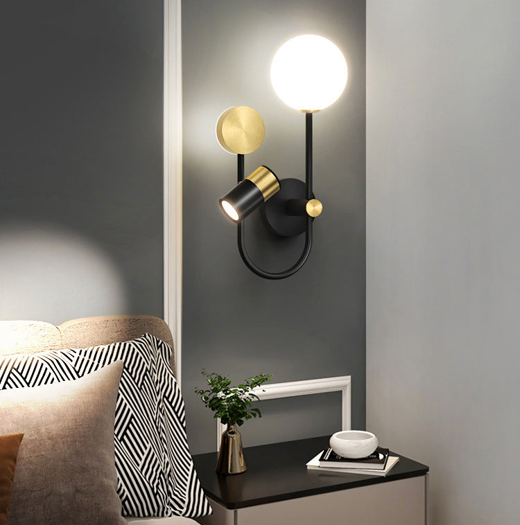 Opal Camlı Ledli Tasarım Aplik