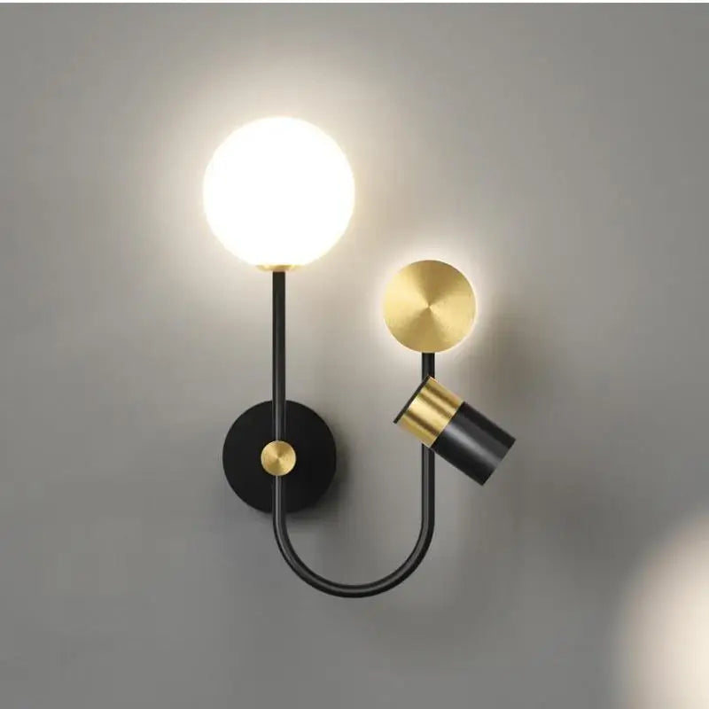 Opal Camlı Ledli Tasarım Aplik
