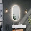 Opal LED Aydınlatmalı Oval Ayna