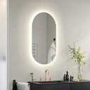 Opal LED Aydınlatmalı Oval Ayna