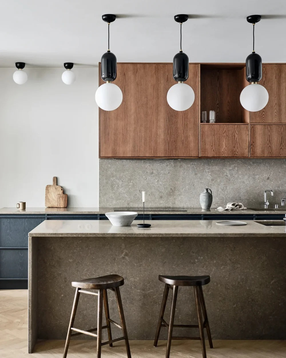 Orb Glow Sarkıt Lamba-Tavan Aydınlatması-livingstore-Beyaz-NowShopFun