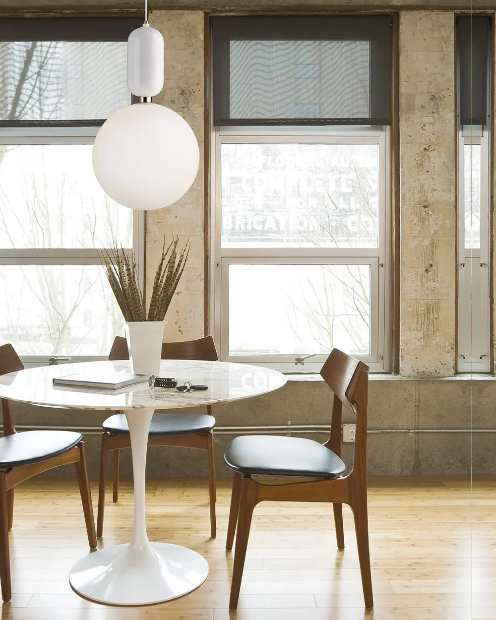 Orb Glow Sarkıt Lamba-Tavan Aydınlatması-livingstore-Beyaz-NowShopFun