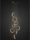 Orbit Rings — 8'li LED Halka Sarkıt-Monolux-NowShopFun