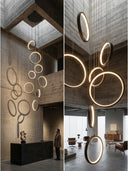 Orbit Rings — 8'li LED Halka Sarkıt-Monolux-NowShopFun